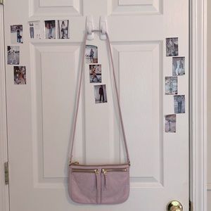 Pastel pink Fossil purse :))